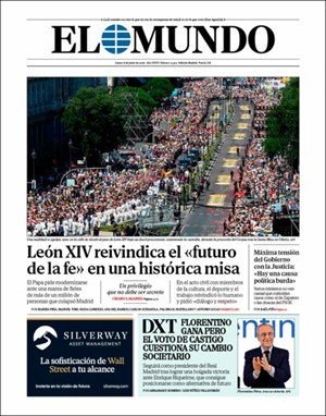 Cubierta El Mundo