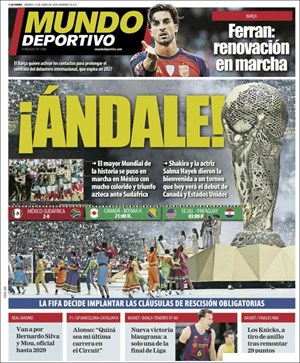 Cubierta Mundo Deportivo