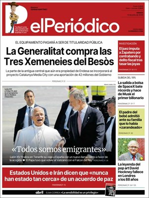 Cubierta El Periódico
