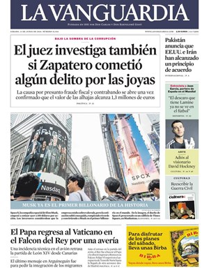 Cubierta La Vanguardia