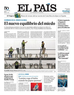 Cubierta El País