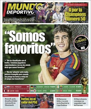 Cubierta Mundo Deportivo