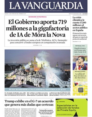 Cubierta La Vanguardia