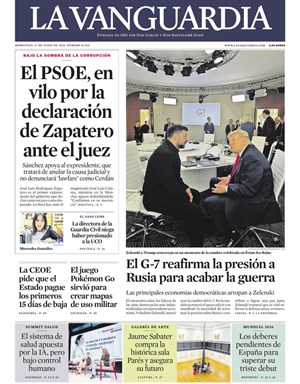 Cubierta La Vanguardia