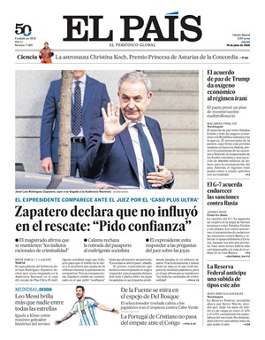 Cubierta El País