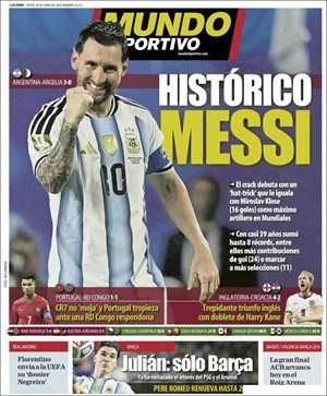 Cubierta Mundo Deportivo