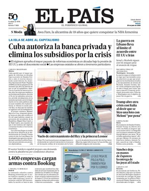 Cubierta El País