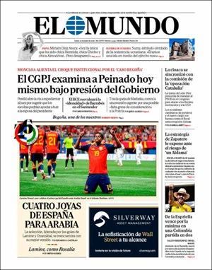 Cubierta El Mundo