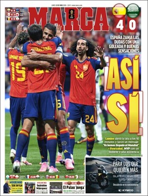 Cubierta Marca