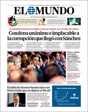 Cubierta El Mundo