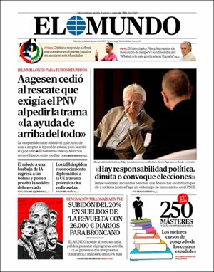 Cubierta El Mundo