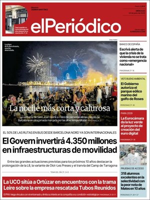 Cubierta El Periódico