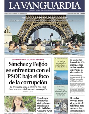 Cubierta La Vanguardia