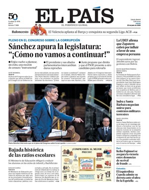 Cubierta El País
