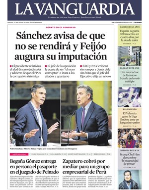Cubierta La Vanguardia