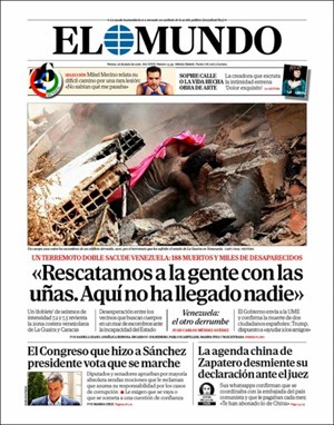 Cubierta El Mundo