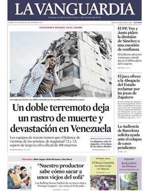 Cubierta La Vanguardia