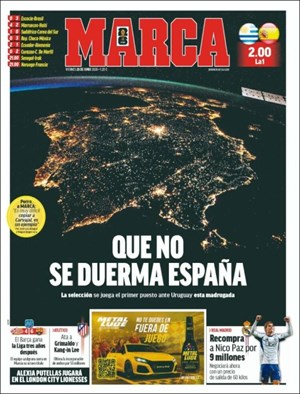Cubierta Marca