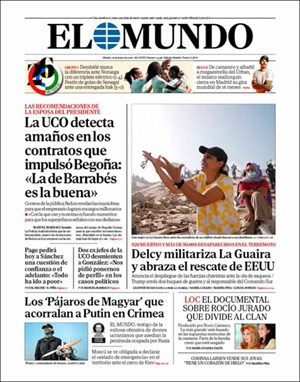 Cubierta El Mundo