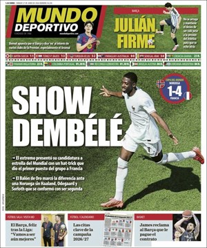Cubierta Mundo Deportivo