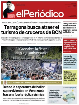 Cubierta El Periódico