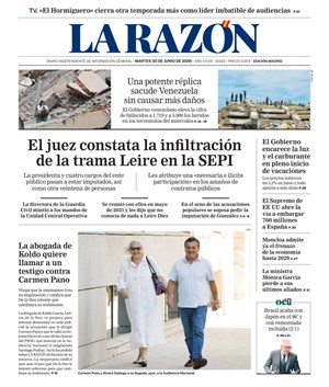 Cubierta La Razón