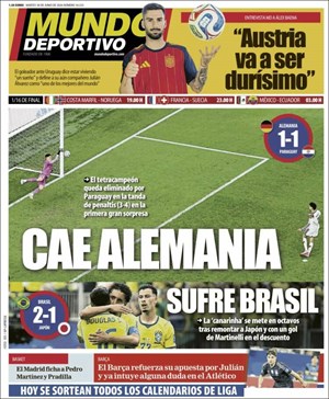 Cubierta Mundo Deportivo