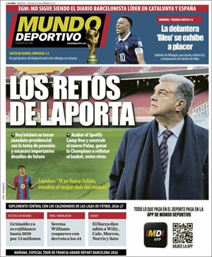 Cubierta Mundo Deportivo