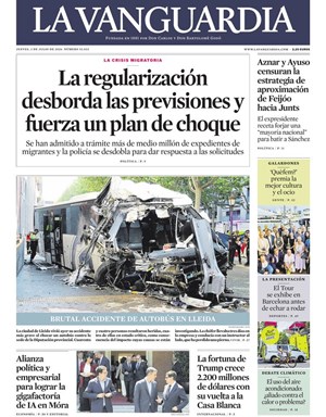 Cubierta La Vanguardia