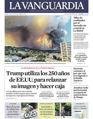 Cubierta La Vanguardia