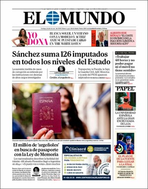 Cubierta El Mundo