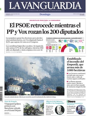 Cubierta La Vanguardia