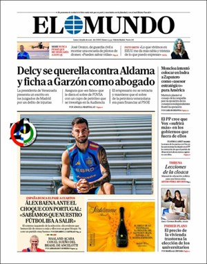 Cubierta El Mundo