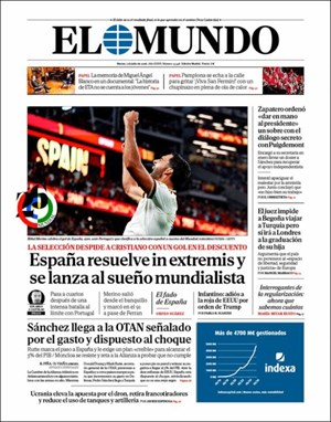 Cubierta El Mundo
