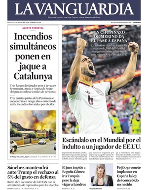 Cubierta La Vanguardia