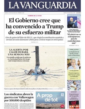 Cubierta La Vanguardia