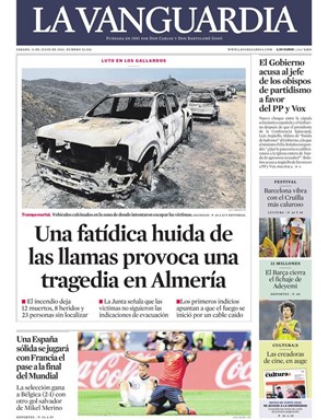 Cubierta La Vanguardia