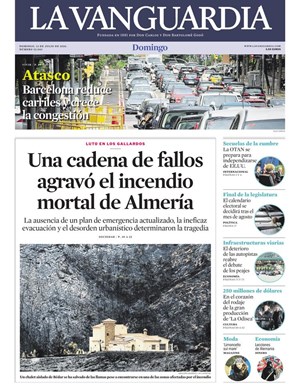 Cubierta La Vanguardia