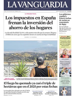 Cubierta La Vanguardia