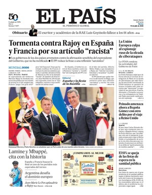 Cubierta El País