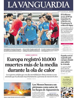 Cubierta La Vanguardia