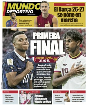 Cubierta Mundo Deportivo