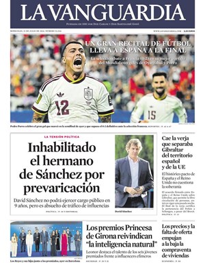 Cubierta La Vanguardia
