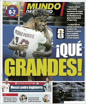 Cubierta Mundo Deportivo