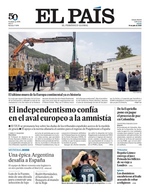 Cubierta El País