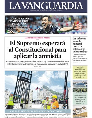 Cubierta La Vanguardia
