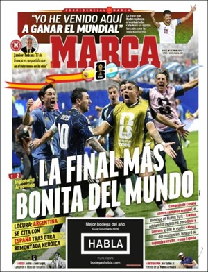 Cubierta Marca