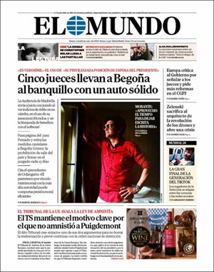 Cubierta El Mundo