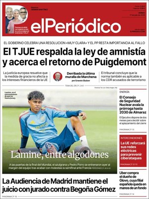 Cubierta El Periódico