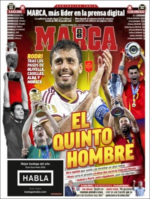 Cubierta Marca